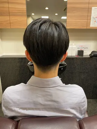 ショート メンズ メンズパーマモデル 大募集中のヘアスタイル