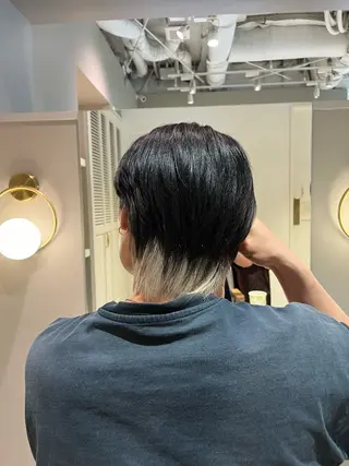 カラー メンズ shoji༄ mikuのヘアスタイル