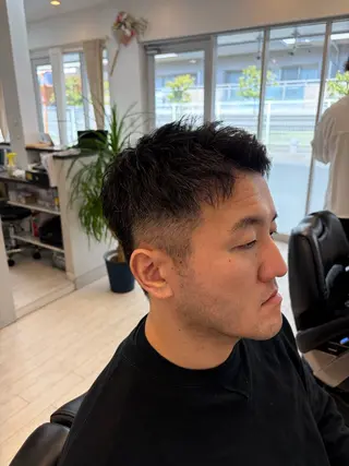 カラー パーマ メンズ men'sヤマカワ /【琉生】のヘアスタイル