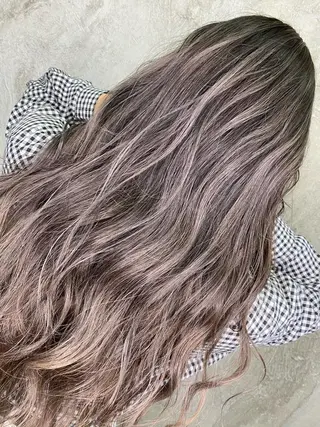 ロング カラー 寺門 拓馬のヘアスタイル