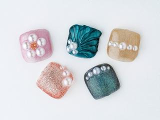 ネイル 💗🪽Tiary Nail🪽💗のネイルデザイン