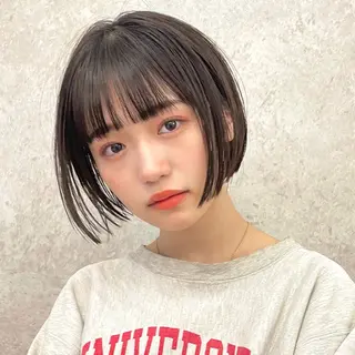 ショート ボブ/ショート⭐︎ カット無料⭐︎カレンのヘアスタイル