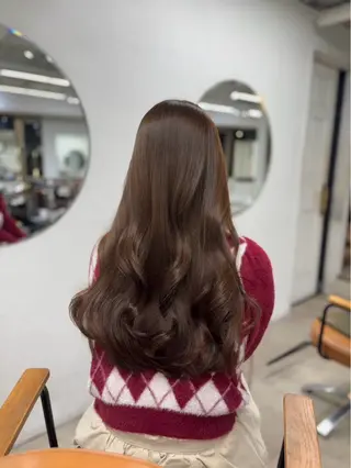 ロング カラー 透明感カラー/ 艶髪/新宿/NANAのヘアスタイル
