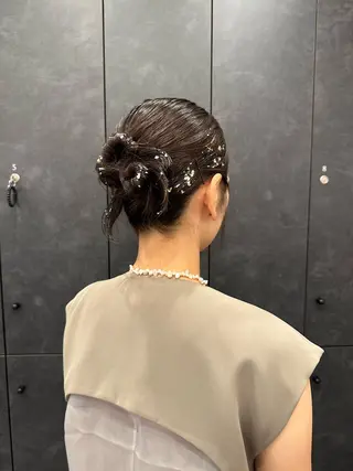 ヘアアレンジ 銀座/ヘアセット/ 島村美帆のヘアスタイル