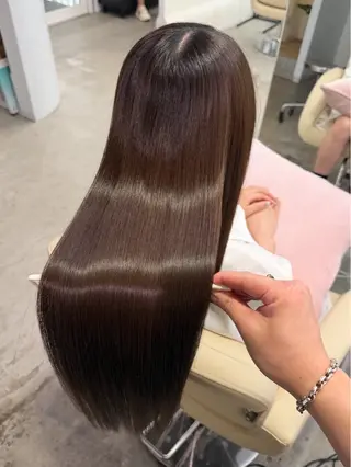 ロング 阿部 迅のヘアスタイル
