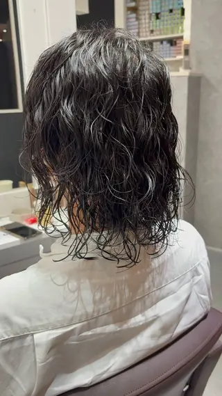 パーマ メンズ メンズ特化 髪質改善 圭翔のヘアスタイル