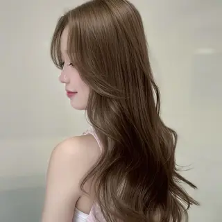 カラー オリーブ🫒 layer🤍天神店のヘアスタイル