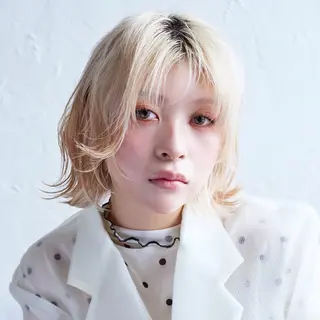 ミディアム カラー ㅤㅤㅤㅤ しゅりのヘアスタイル