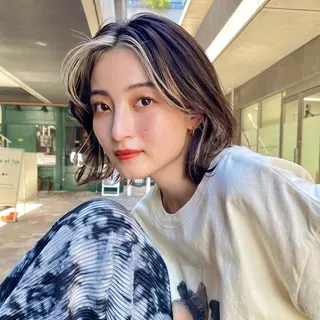 ミディアム カラー ✨👑お洒落ショート ❣️村上せいな✨のヘアスタイル