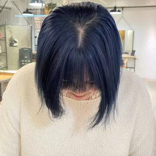 ミディアム 盛れる透明感カラー momokaのヘアスタイル