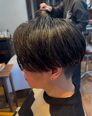 ショート ヘアアレンジ メンズ 金子 富士のヘアスタイル