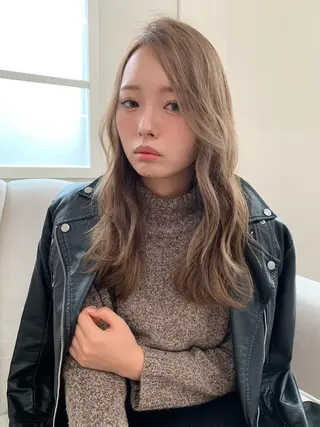 ロング カラー i'll 未空のヘアスタイル