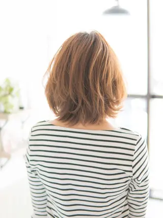 ミディアム カラー ヘアアレンジ マツエク・マツパ 永野 良一のヘアスタイル