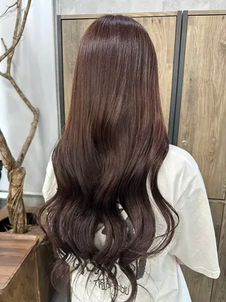 ロング 鈴木 菜々映のヘアスタイル
