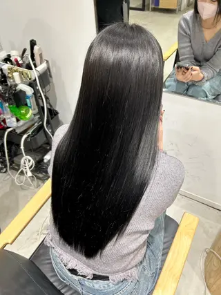 ロング 木谷 彩音のヘアスタイル