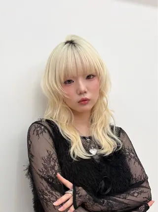 ロング カラー 【店長】ブリーチ指名 No.1戸塚優思のヘアスタイル