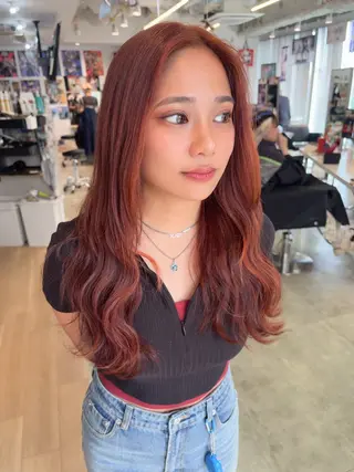 カラー オタク美容師 ばっしーのヘアスタイル