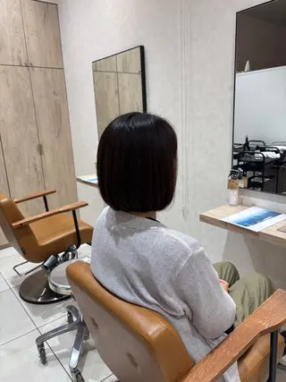 ミディアム ⭐️うる艶カラー 募集　まゆ⭐️のヘアスタイル