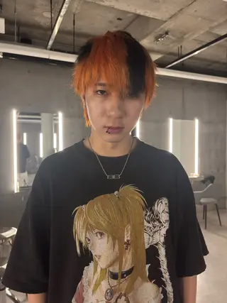 カラー yamamoto yutaroのヘアスタイル