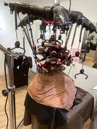 ロング パーマ 吉留愛加/ 似合わせカットのヘアスタイル