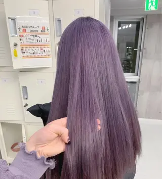 ロング カラー ヘアアレンジ 💕ブリーチ/ヘアメ 🎀YUUKAのその他イメージ