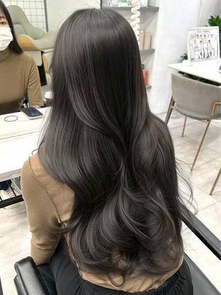 ロング 本田 翔のヘアスタイル