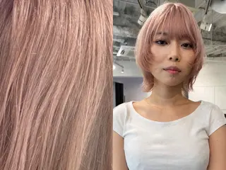 ショート カラー 🎀kano /デザインカラー🎀のヘアスタイル