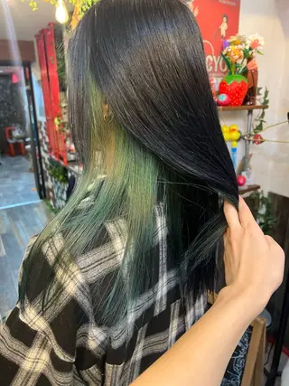 セミロング カラー カラーパティシエ facce🌼ikoのヘアスタイル