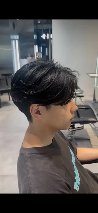 ショート パーマ メンズ 似合わせパーマ🔥 河浪  大智のヘアスタイル