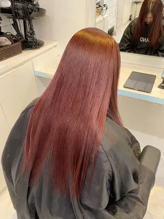 ロング 🤎モテ髪&透明感 ミルクティー🥣🤎のヘアスタイル