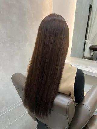 ロング カラー 門脇 真生人のヘアスタイル