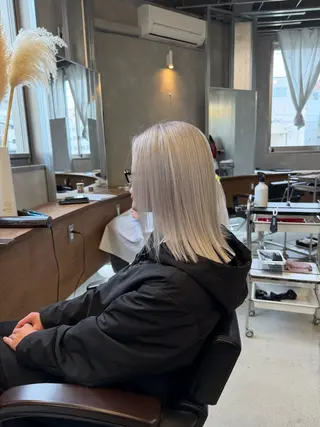 ミディアム カラー ✂︎SAITOU AKIRA✂︎のヘアスタイル