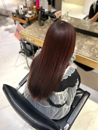ロング カラー さ きのヘアスタイル