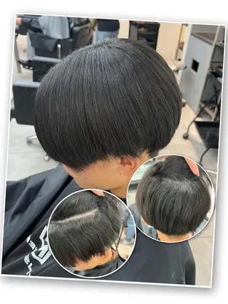 ショート メンズ専門 たなか みゆのヘアスタイル