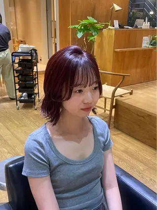 カラー 縮毛矯正/レイヤー 🌙児玉光瑠のヘアスタイル