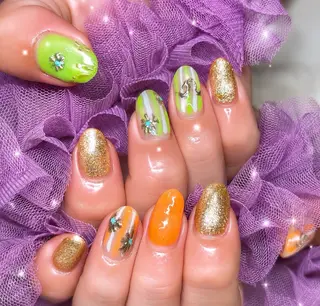 ネイル miminon 自宅ネイルサロンのネイルデザイン