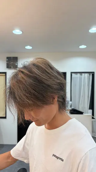 メンズ 神田 姫奈｜郡山 ｜レイヤーカットのヘアスタイル