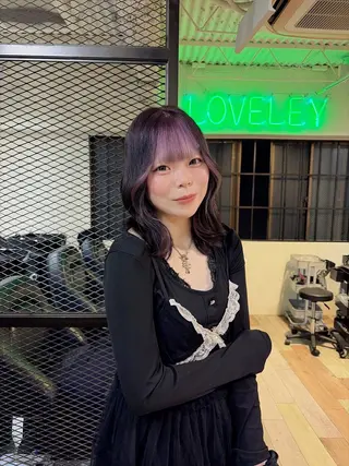 ロング 💜🦋 COCONA🦋💜のヘアスタイル
