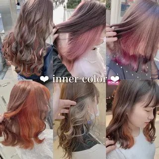 ミディアム カラー ヘアアレンジ メンズ キッズ お悩み解決美容師 💐AMIのヘアスタイル