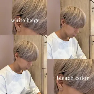 ショート カラー メンズ 似合わせレイヤー/ Wカラー🧸こころのヘアスタイル