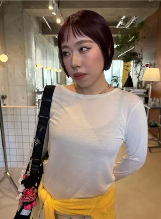 カラー 京都／カラー momohaのヘアスタイル