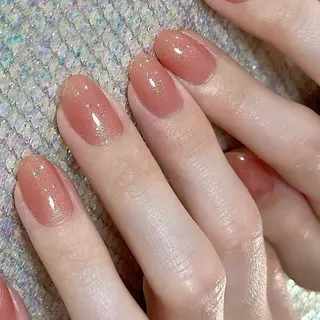 ネイル モチの良さ◉ フィルインネイル♡のネイルデザイン