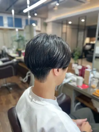 メンズ ボブパーマ🧸 /YUNAのヘアスタイル