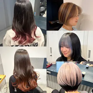 カラー 💎ハイトーン/艶 カラー モエカ💎のヘアスタイル