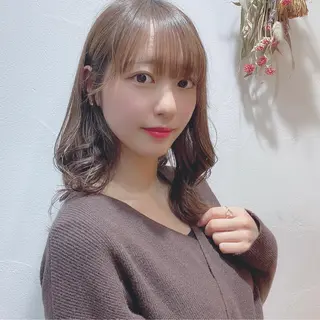 ミディアム 太田 斗志のヘアスタイル