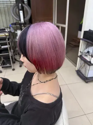 ショート カラー どんな髪の悩みも解決 します✨田嶋俊一✨のヘアスタイル