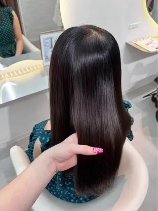 セミロング 🩶透明感カラー 池袋/mei🩶のヘアスタイル