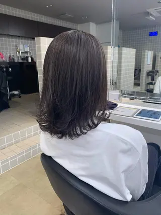 セミロング 【丁寧なカウンセリ ング】MIHOのヘアスタイル