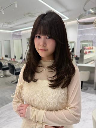 ミディアム parvemix平野 真央🎀💞のヘアスタイル