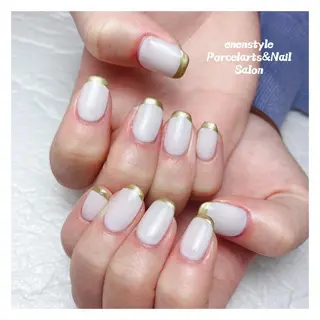 ミディアム ネイル 🐾enen style 🐾のネイルデザイン